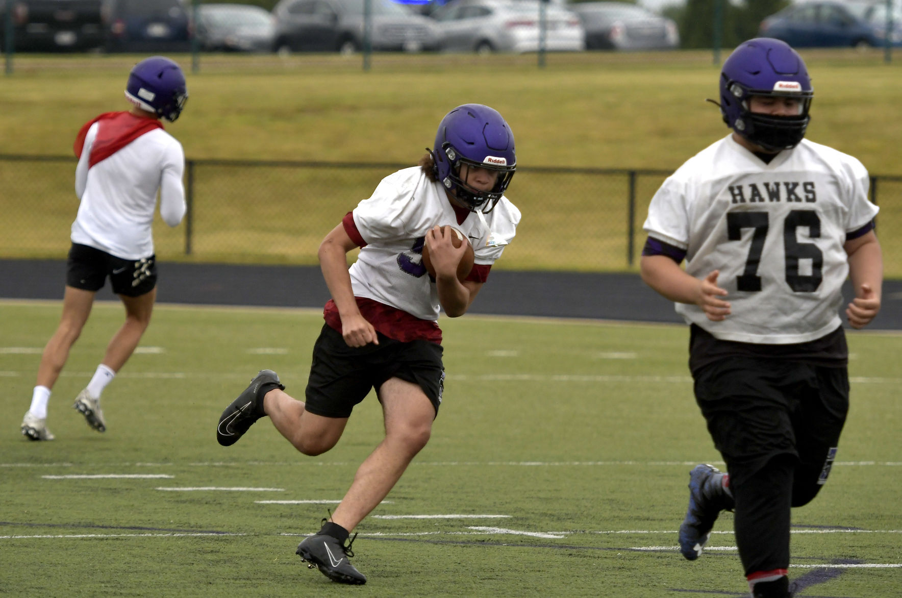 INDIAN TRAIL FOOTBALL PRACTICE